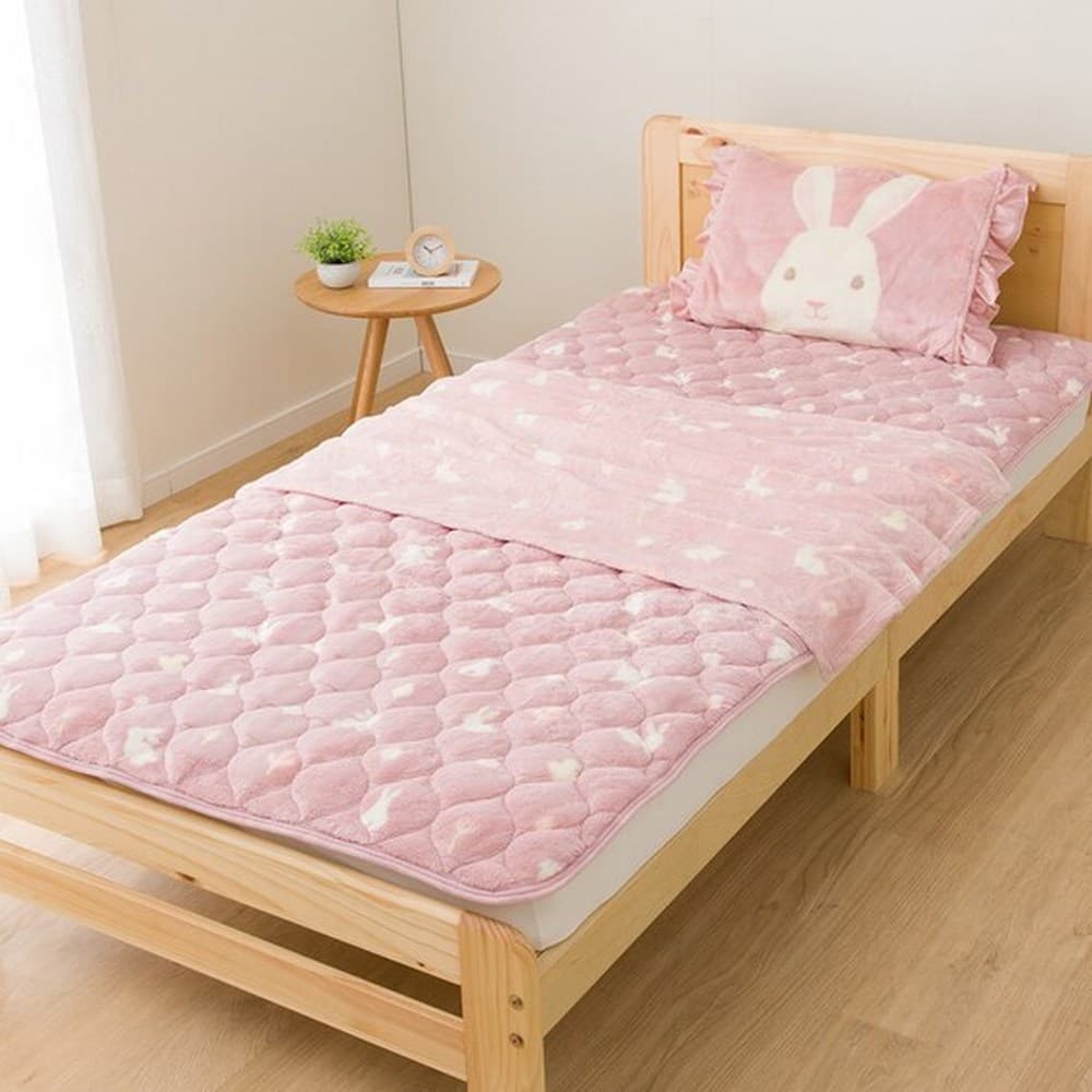 孩童蓋毯 淺玫色