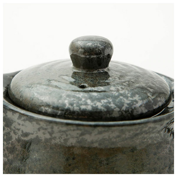 天目柄　壺 茶壺MT-57 綠吹天目｜NITORI 宜得利家居線上購物網